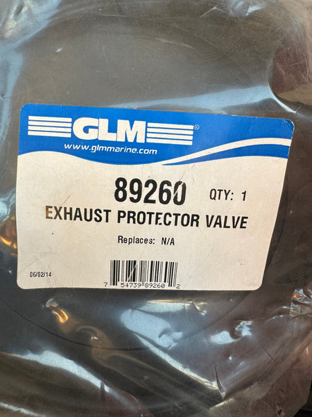 GLM Marine Exhaust Protector Valve P/N 89260